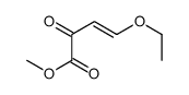 methyl 4-ethoxy-2-oxobut-3-enoate结构式
