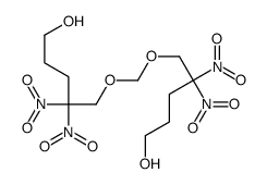 5-[(5-hydroxy-2,2-dinitropentoxy)methoxy]-4,4-dinitropentan-1-ol Structure
