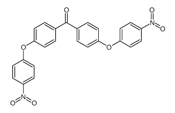 bis[4-(4-nitrophenoxy)phenyl]methanone结构式