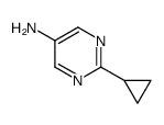 2-cyclopropylpyrimidin-5-amine structure