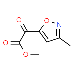 5-Isoxazoleaceticacid,3-methyl--alpha--oxo-,methylester(9CI) Structure