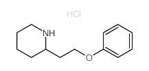 2-(2-Phenoxyethyl)piperidine hydrochloride Structure