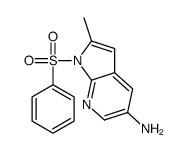 1-(benzenesulfonyl)-2-methyl-1H-pyrrolo[2,3-b]pyridin-5-amine picture