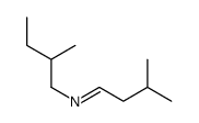3-methyl-N-(2-methylbutyl)butan-1-imine结构式