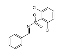 N-benzylidene-2,6-dichlorobenzenesulfonamide Structure