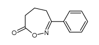 4,5-dihydro-3-phenyl-7H-1,2-oxazepin-7-one结构式