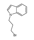 1-(3-Bromopropyl)-1H-indole structure