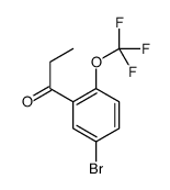 4-Bromo-2-propanoyl-1-(trifluoromethoxy)benzene picture