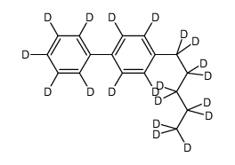 4-n-pentyldiphenyl-d20 Structure