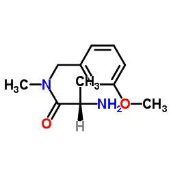 N-(3-Methoxybenzyl)-N-methyl-L-alaninamide Structure