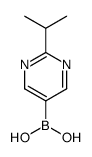 (2-propan-2-ylpyrimidin-5-yl)boronic acid结构式