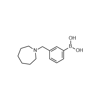 [3-(1-Azepanylmethyl)phenyl]boronic acid Structure