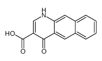 Benzo[g]quinoline-3-carboxylic acid, 4-hydroxy- (9CI) Structure