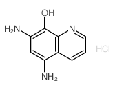 5,7-diaminoquinolin-8-ol structure