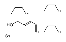 5-tributylstannylpenta-2,4-dien-1-ol结构式