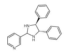 3-(1,3-二甲基-(4S,5S)-二苯基咪唑烷)吡啶结构式