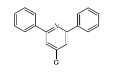 2,6-diphenyl-4-chloropyridine Structure
