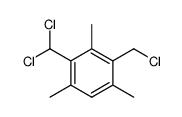 3-chloromethyl-2,4,6-trimethylbenzylidene dichloride Structure