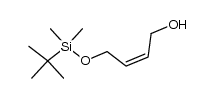 cis-4-(1,1,2,2-tetramethyl-1-silapropoxy)but-2-en-1-ol结构式