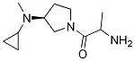 (S)-2-AMino-1-[3-(cyclopropyl-Methyl-aMino)-pyrrolidin-1-yl]-propan-1-one Structure