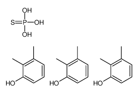 2,3-dimethylphenol,trihydroxy(sulfanylidene)-λ5-phosphane Structure