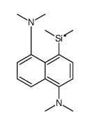 [4,8-bis(dimethylamino)naphthalen-1-yl]-dimethylsilicon Structure