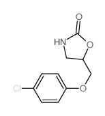 2-Oxazolidinone,5-[(4-chlorophenoxy)methyl]- picture