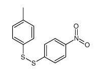 1-methyl-4-[(4-nitrophenyl)disulfanyl]benzene Structure