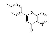 2-(4-methylphenyl)pyrano[3,2-b]pyridin-4-one结构式