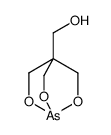 (2,6,7-trioxa-1-arsa-bicyclo[2.2.2]oct-4-yl)-methanol Structure