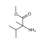 Isovaline, 3-methyl-, methyl ester (9CI) structure