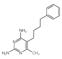 2,4-Pyrimidinediamine,6-methyl-5-(4-phenylbutyl)- picture