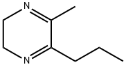 5-甲基-6-丙基-2,3-二氢吡嗪结构式