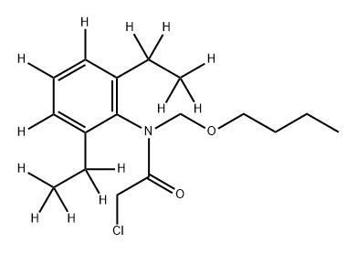 Butachlor-d13 Structure