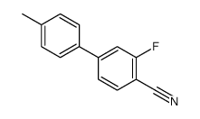 2-fluoro-4-(4-methylphenyl)benzonitrile Structure