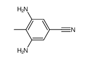 Benzonitrile, 3,5-diamino-4-methyl- (9CI) picture