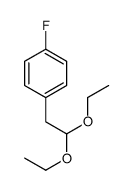 1-(2,2-diethoxyethyl)-4-fluorobenzene structure