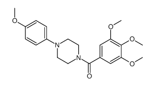 4-(p-Methoxyphenyl)-1-piperazinyl(3,4,5-trimethoxyphenyl) ketone picture