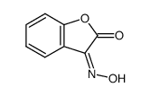 2,3-Benzofurandione,3-oxime Structure