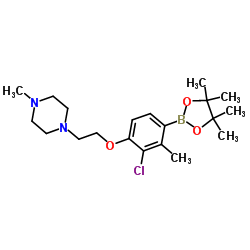 1-(2-(2-chloro-3-methyl-4-(4,4,5,5-tetramethyl Structure