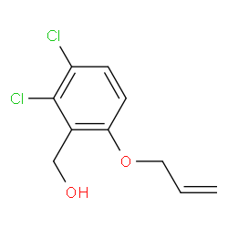 6-(Allyloxy)-2,3-dichlorobenzyl Alcohol structure