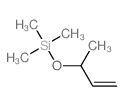 Silane,trimethyl[(1-methyl-2-propen-1-yl)oxy]- Structure