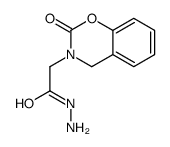 2-(2-oxo-4H-1,3-benzoxazin-3-yl)acetohydrazide结构式