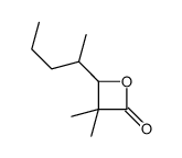3,3-dimethyl-4-pentan-2-yloxetan-2-one Structure