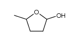 5-methyltetrahydrofuran-2-ol结构式