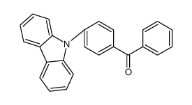 (4-carbazol-9-ylphenyl)-phenylmethanone Structure