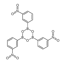 2,4,6-tris(3-nitrophenyl)-1,3,5,2,4,6-trioxatriborinane Structure