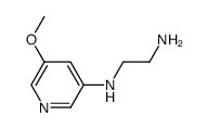 1,2-Ethanediamine,N-(5-methoxy-3-pyridinyl)-(9CI)结构式