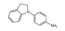 4-(2,3-dihydroindol-1-yl)aniline Structure