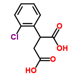 2-(2-Chlorophenyl)succinic acid Structure